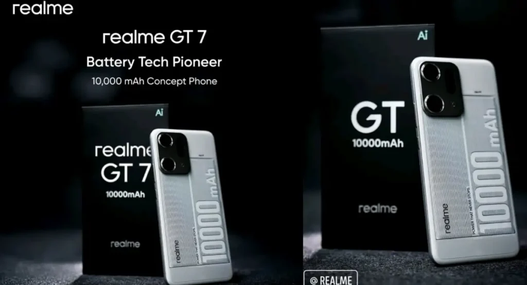 realme gt 10000 mah battery phone